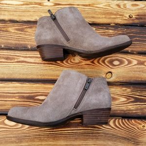 Lucky Brand | Basel Tan Suede Bootie